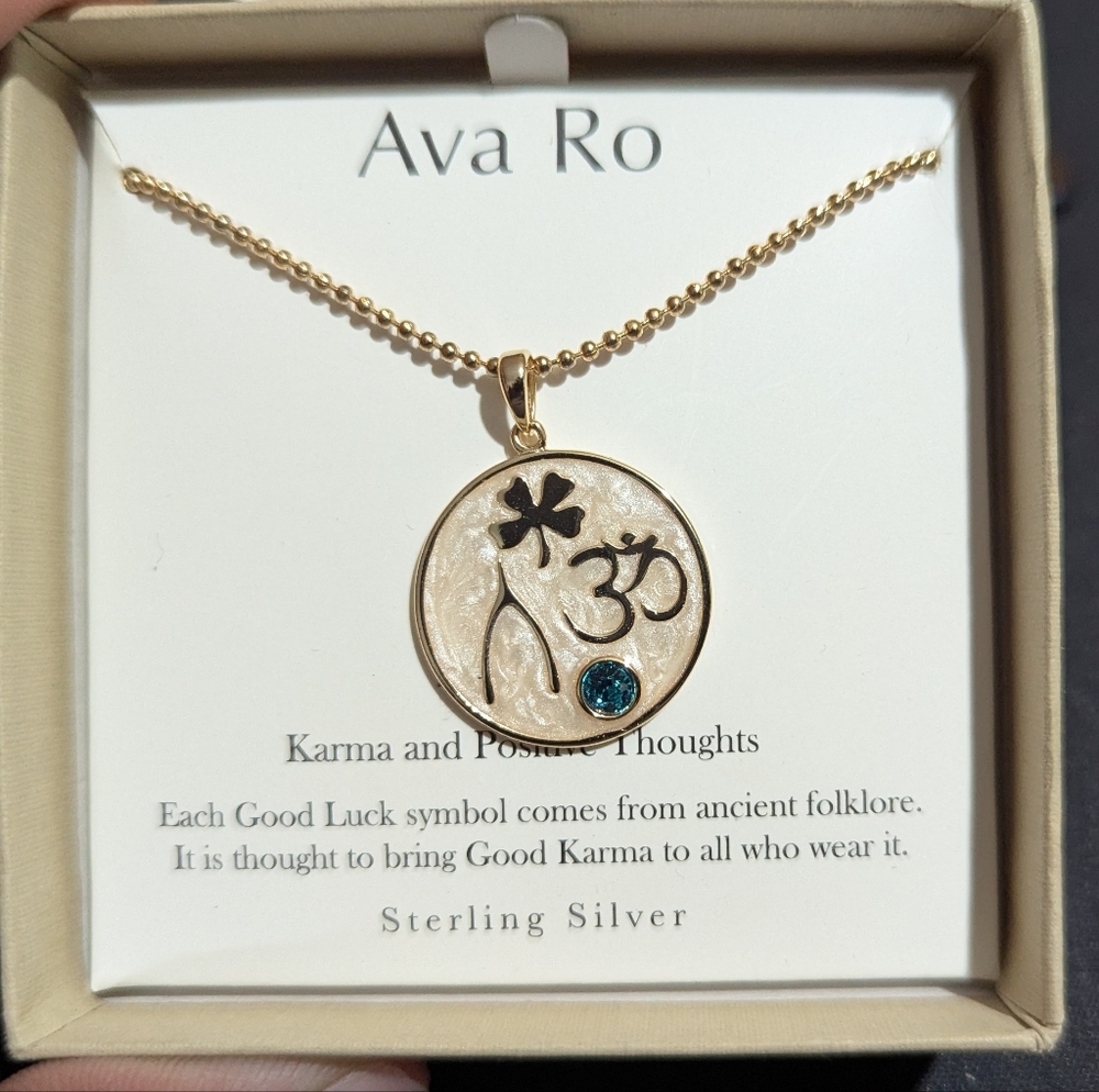 Ava Ro Sterling Silver Necklace